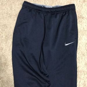 Nike navy blue sweat pants